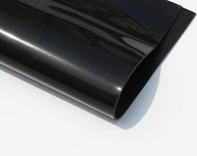 1mm, 2mm, 3mm, 4mm, 5mm, 6mm, 8mm High Elastic Heat Resistant Black Color Silicone Sheet, Silicone Rubber Sheet (3A1001)