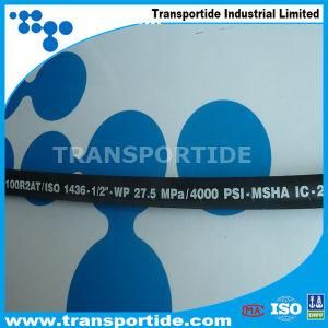 Made in China One Layer Steel Wire Braided Hydraulic Rubber Hose