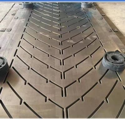 China Factory Supplies Rubber Chevron Belting Conveyor with Special Patterns
