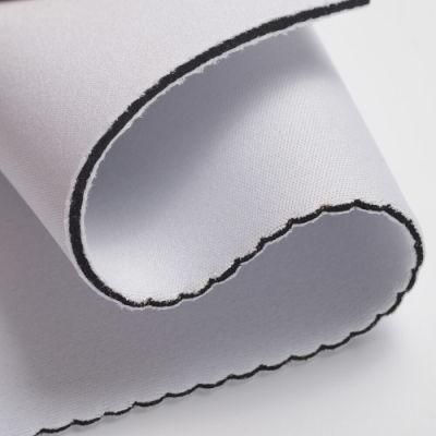 Audited Factory Wholesale White Jersey Polyester Fabrics Neoprene for Printing