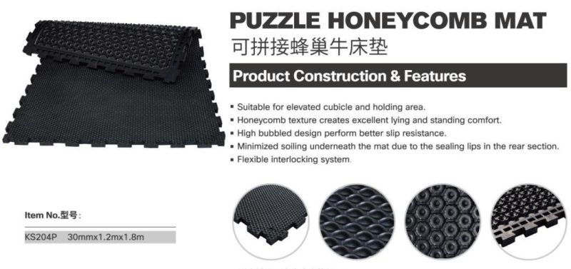 Anti-Slip Durable Horse Cattle Mats Cow Stable Rubber Mat