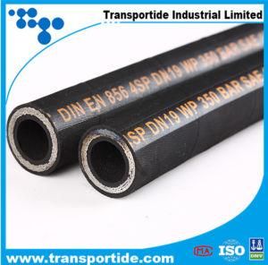 Four Steel Wire Spiral Rubber Oil Hose
