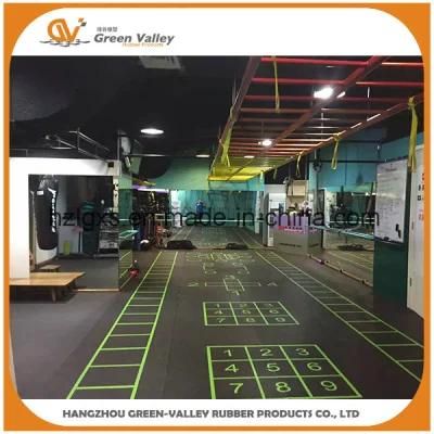 Anti-Shock 3-12mm Thick Rubber Flooring Rolls Rubber Mats