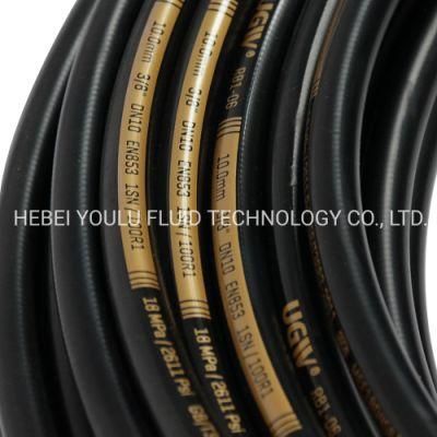 3/16 Inch SAE 100 R1 Hydraulic Rubber Hose 25MPa