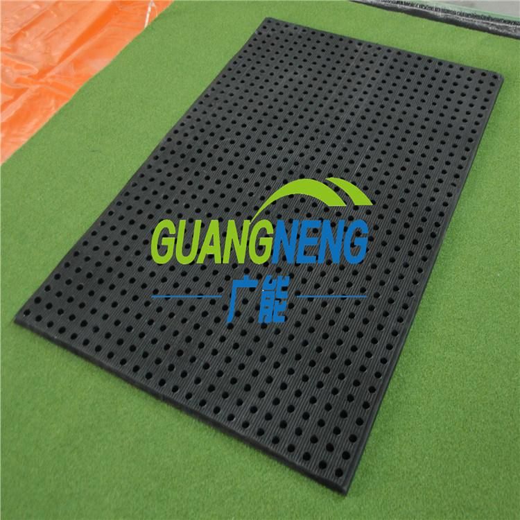 Horse Stable Rubber Mats, Animal Husbandry Mats with Holes