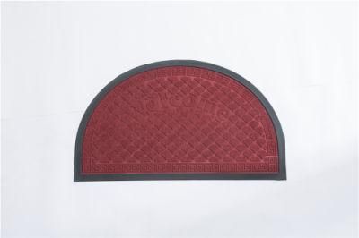 Nylon Carpet Surface Household Rubber Backing Anti Slip Decorative Doormat