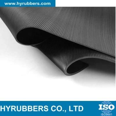 Black / Green / Blue Insulating Corrugated Rubber Sheet
