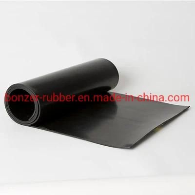 Heat Resistant Acid and Alkali Corrosion and Aging Resistant FKM Fluoro Elastomer Rubber Flooring Mats Sheet