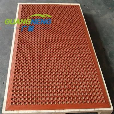 Oil Resistance Anti-Slip Floor Mat, Antibacterial Rubber Mat