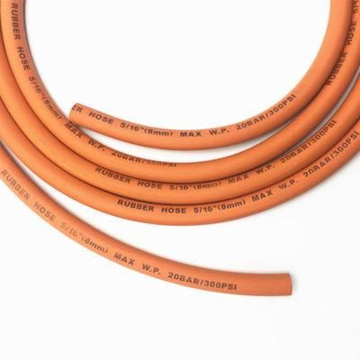 En16436 Certified 5/16&quot; Inch Rubber Gas Hose 20bar
