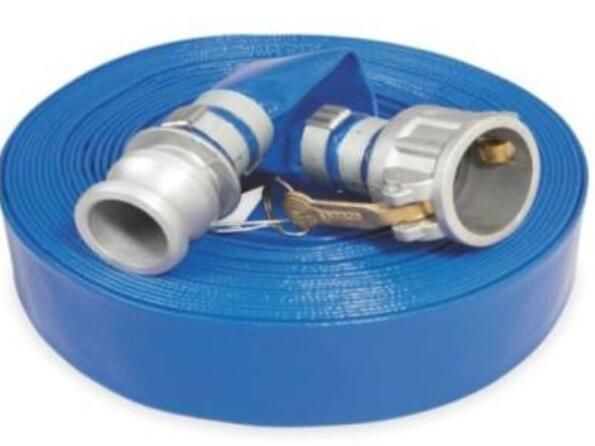 Heavy Duty Durable PVC Red/Blue Layflat Hose 2 Inch (50mm)