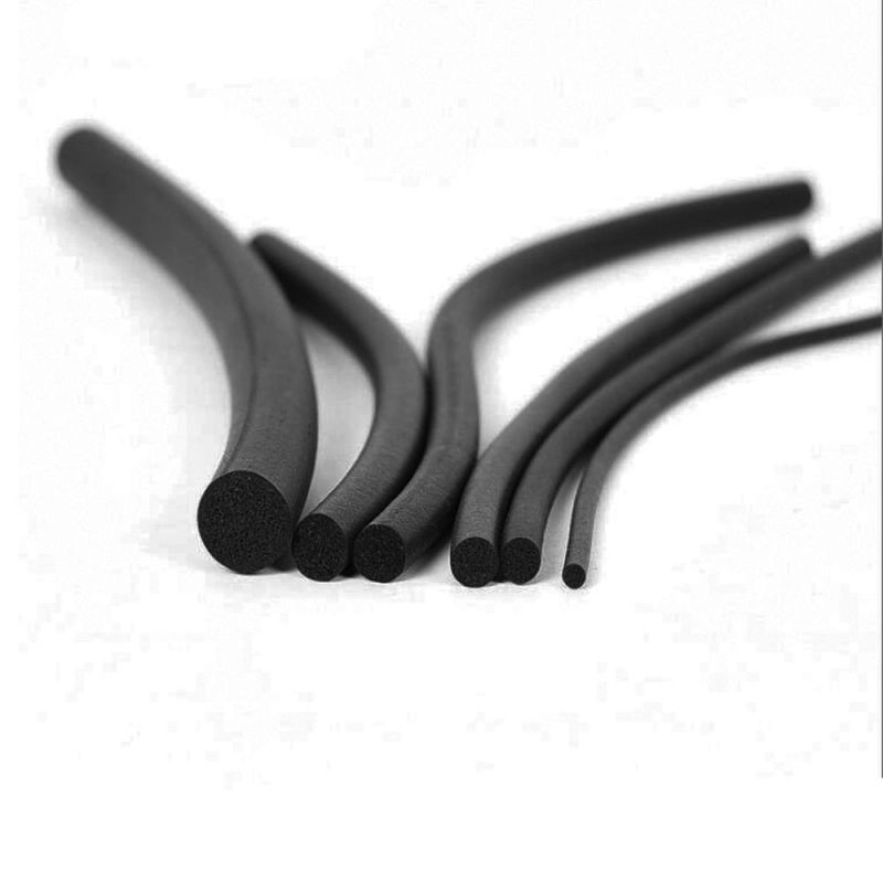 EPDM Rubber Extruded Round Shape Sealing Strip