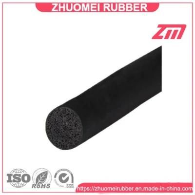 EPDM Rubber Extruded Round Shape Sealing Strip