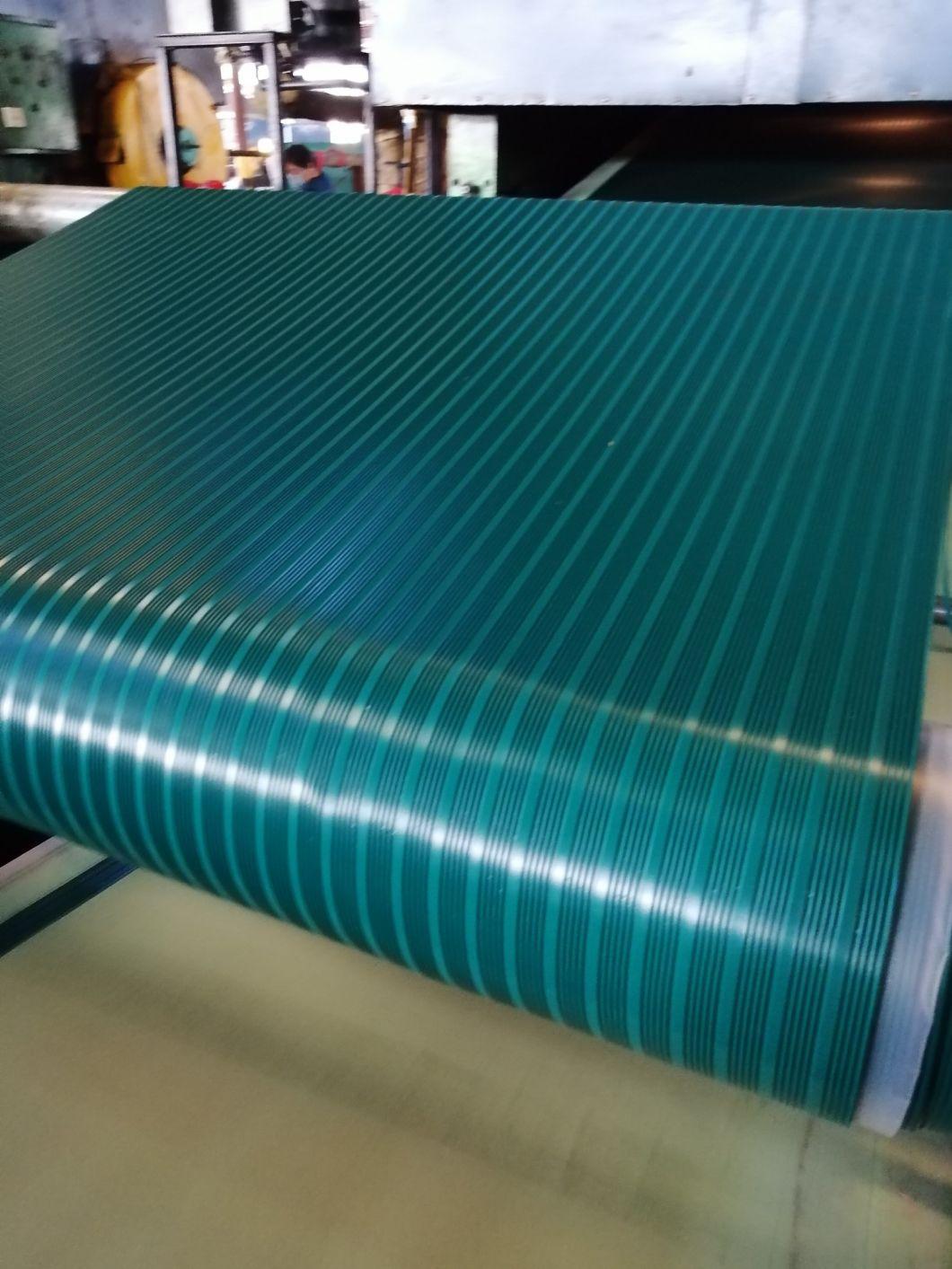 Anti-Slip 15mm Fine Ribbed Rubber Sheet Flooring Mats