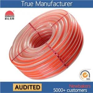 PVC Flexible Braided Reinforced Fiber Nylon Water Pipe Hose Ks-813nlg