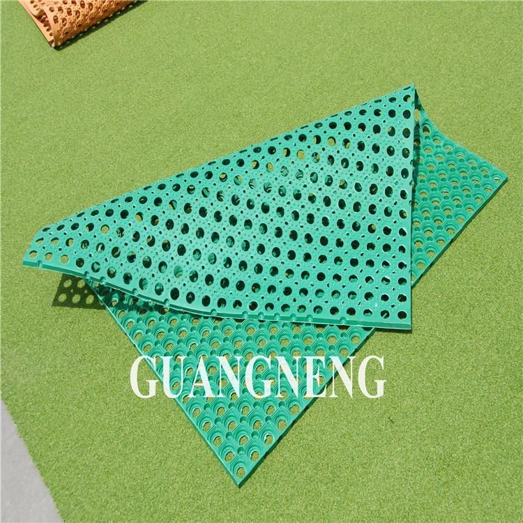 Anti Slip Grass Drainge Rubber Mat/Rubber Hollow Mat