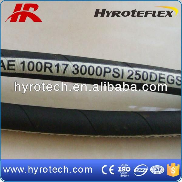 High Pressure Flexible Rubber Hose Pipe SAE 100r17