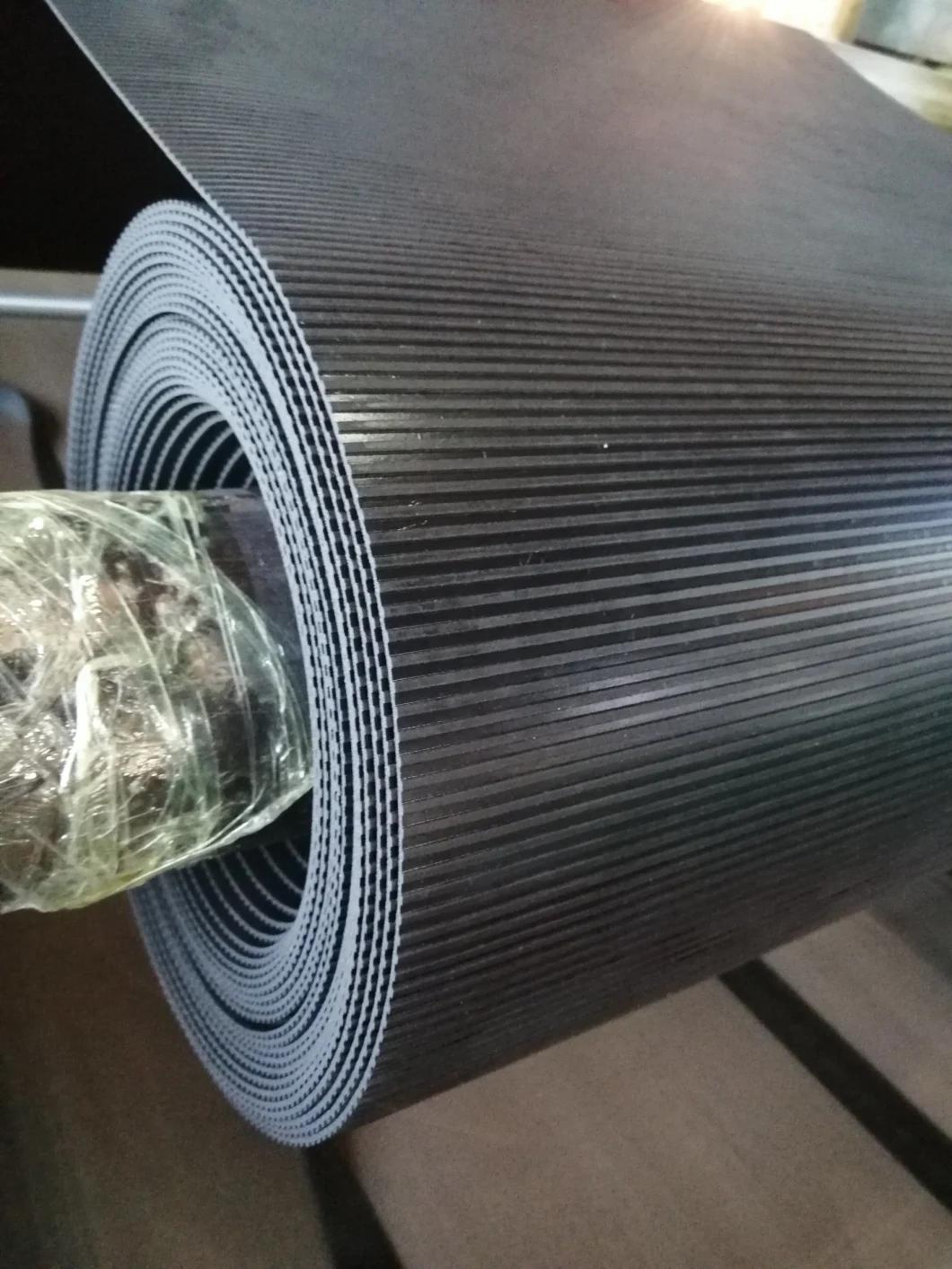 Anti Slip Fine Ribbed Rubber Matting Roll for Truck