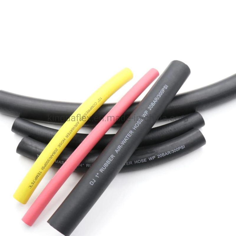 Black Neoprene Rubber Smooth Cover Fuel/Oil Hose