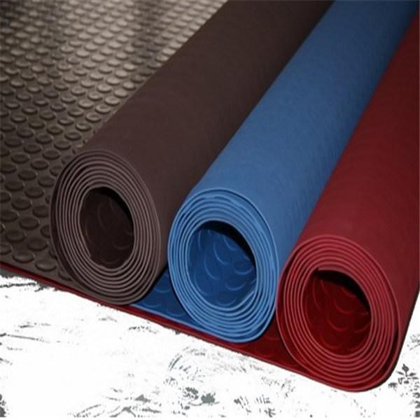 Natural Rubber Roll / Rib Color Industrial Anti-Abrasive Rubber Sheet
