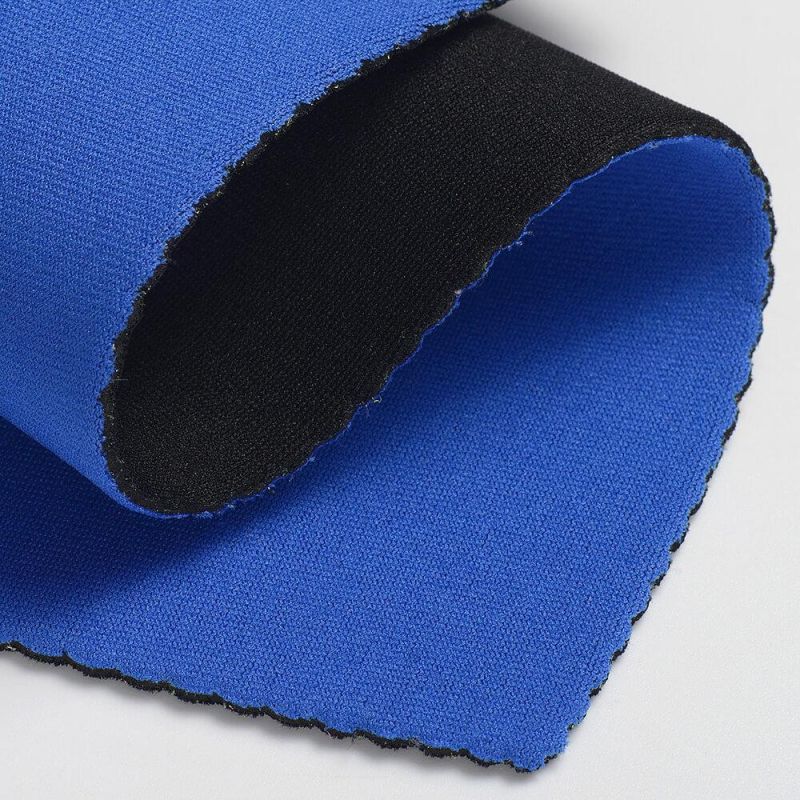 New Arrival Blue Fluorescent Nylon Fabric Material Neoprene for Wetsuits