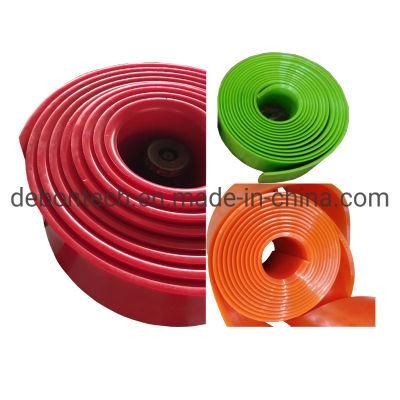 Polyurethane Conveyor Belt Skirting Board Rubber for Mining Chute