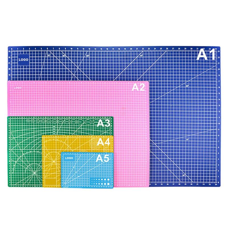 Exquisite Color Multiple Sizes PVC Cutting Mat for Office