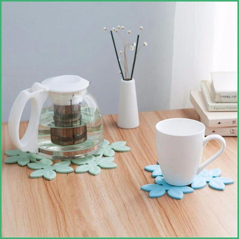 Customized Colorful Silicone Rubber Table Placemat for Kitchenware