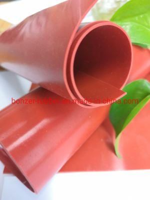 Thickness 0.5mm Red Silicone Rubber Sheet