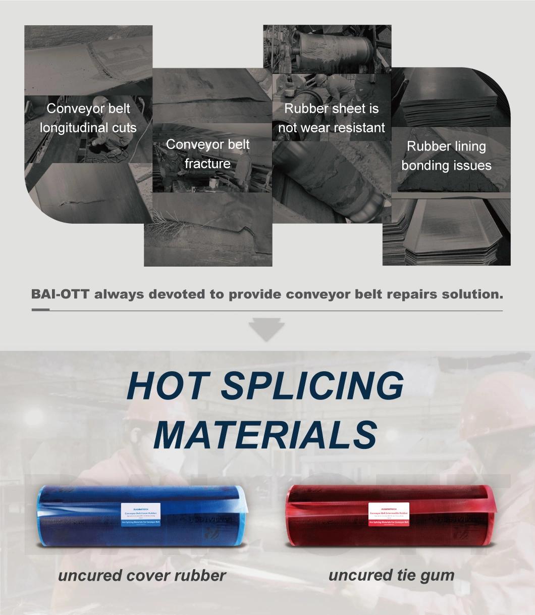 Fabric Uncured Intermediate Rubber Ply Hot Splicing Jointing Materials