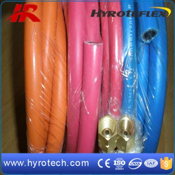 Oxygen and Acetylene Hose Twin Welding Hose Red+Green/Blue