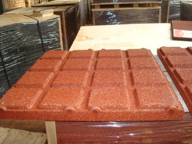 Interlocking Rubber Floor Tiles, Rubber Gym Flooring, Outdoor Playground Mats