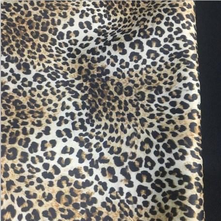 Fashion Leopard Printing Soft Fabrics Sponge Neoprene for Tote Bags