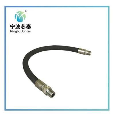 High Pressure Wire Braid Rubber Hose Hydraulic Hose Assembly with Fittings