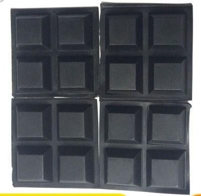 Black Rubber Feet 3m Self Adhesive Tall Square Bumpers for Electronics Speakers Computers Keyboard Chair Legs Protect