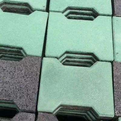 160mm*200mm*20mm Dog Bone Outside Rubber Tile /Rubber Floor/Rubber Mat