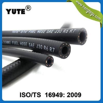 Fuel Rubber Low Permeation Black or Other Color Line Hose with Saej30 Standard