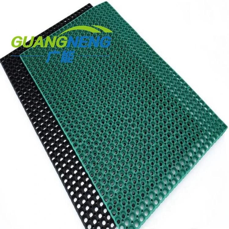 Acid Resistant Industrial Rubber Mat, Drainage Rubber Floor Mat