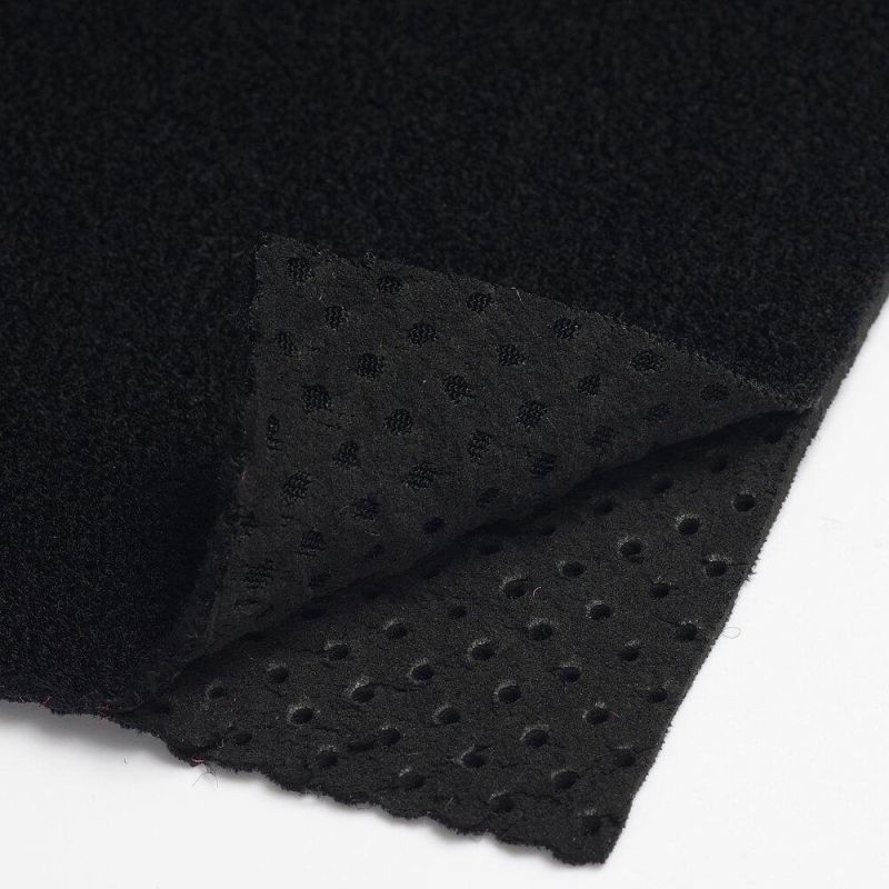 4mm Breathable Lightweight Black Loop Fabric Nylon Coated SBR Neoprene