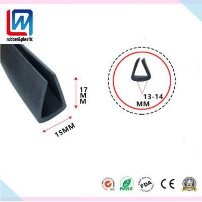 U Type EPDM Ruber Sealing Strip for Glass, Machinery Equipment
