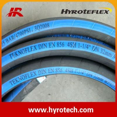 High Temperature Hydraulic Rubber Hose DIN En 856 4sh