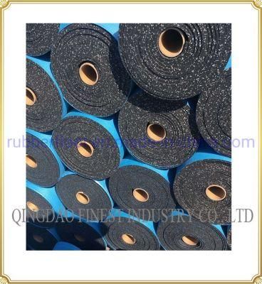 Sound Absorption Rubber Roll Mat, Gym Floor Mat, Home Gym Rubber Flooring Roll for Fitness
