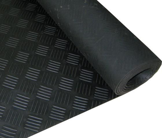 Checker Rubber Sheet, Checker Rubber Mat, Check Rubber Flooring for Flooring Rolls