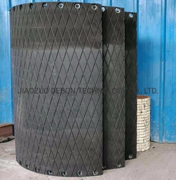 Vulcanized Pulley Lagging Conveyor Rubber Pulley Lagging
