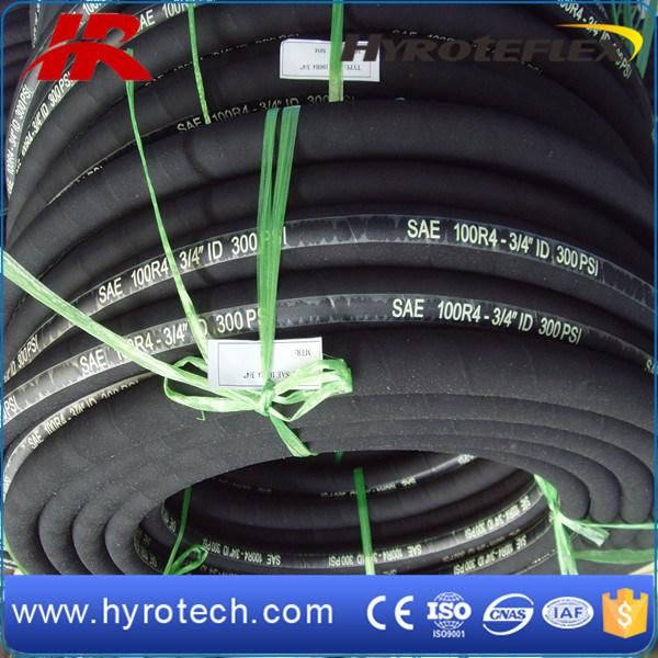 Hydraulic Rubber Hose with Best Price SAE 100r4