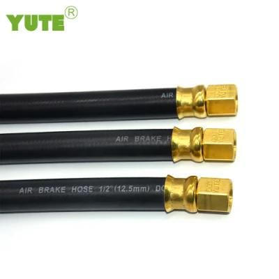 3/8 ID Rubber Air Brake Rubber Hose Assembly Meests Fmvss 106 Used in Auto Brake System Truck Parts