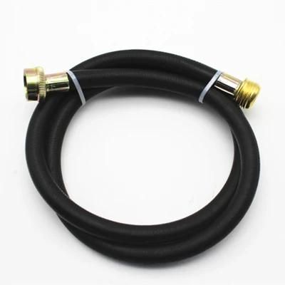 3/8&quot; 6FT Black Washing Machine Hose with 3/4&quot; Fittings