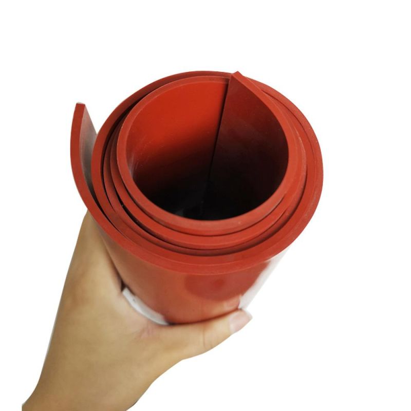 High Quality Abrasion Resistant White Red Blank Roll Nr Latex Rubber Sheet