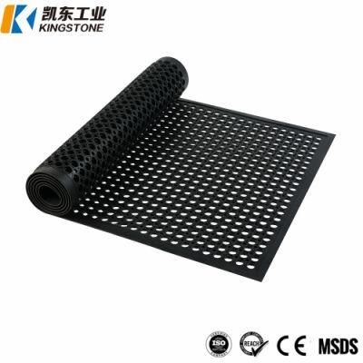 1/2&prime;&prime; Industrial Anti Slip Grease Resistant Safety Kitchen/Workshop/Workbench/ Rubber Floor Mat/Matting in Roll