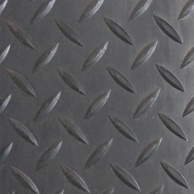 Diamond Plate Willow Leaf Rubber Sheet